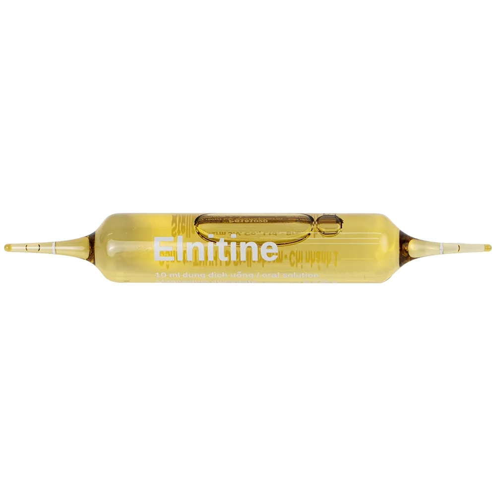 Hình ảnh Dung dịch uống Elnitine 10ml Stella bổ sung calcium và magnesium cho người bệnh (20 ống)