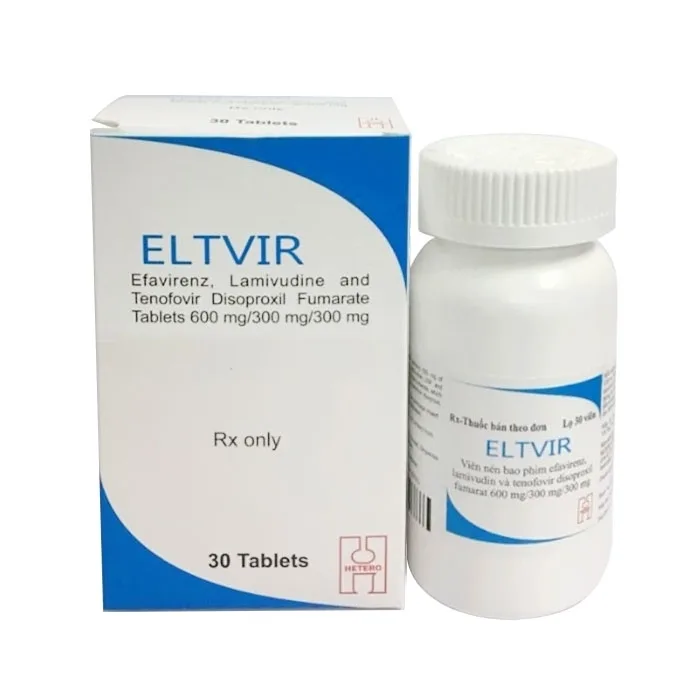 Hình ảnh Thuốc Eltvir Hetero chống phơi nhiễm hoặc điều trị HIV (30 viên)