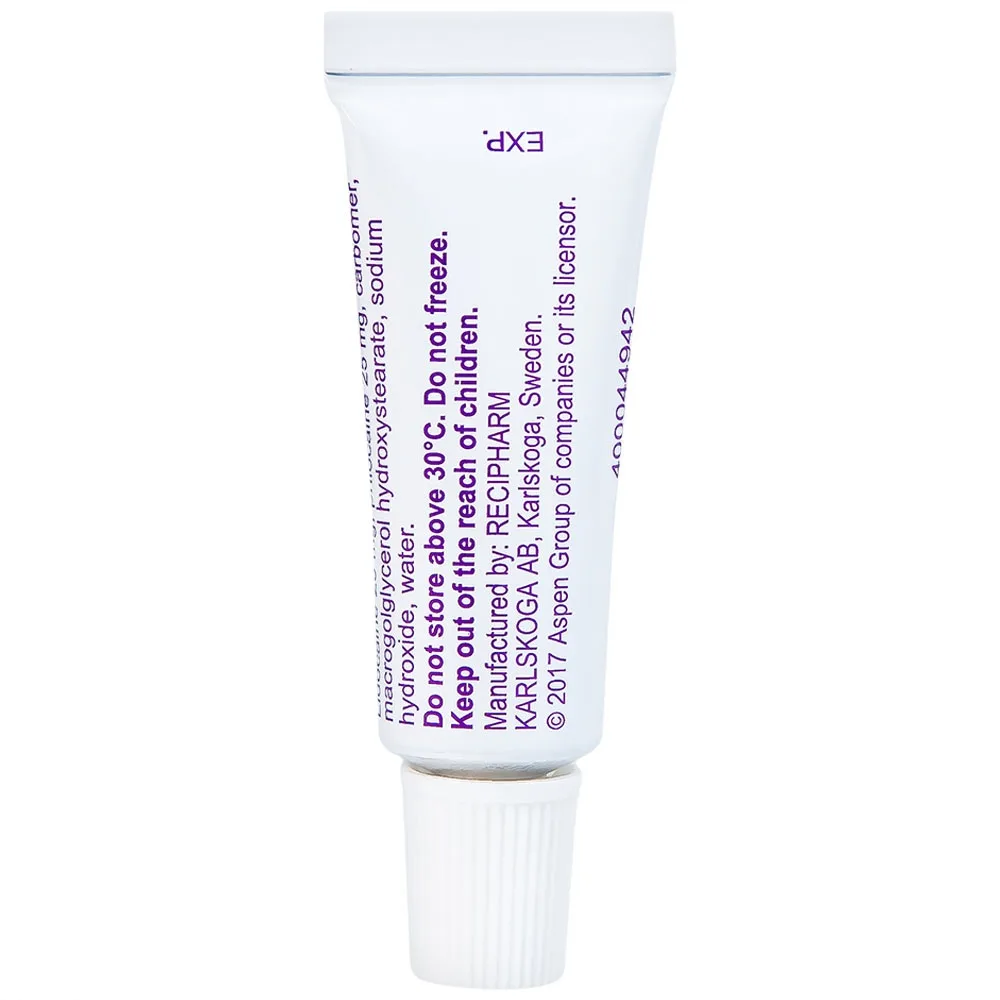 Hình ảnh Thuốc Emla 5% Aspen gây tê bề mặt da (5 tuýp x 5g)