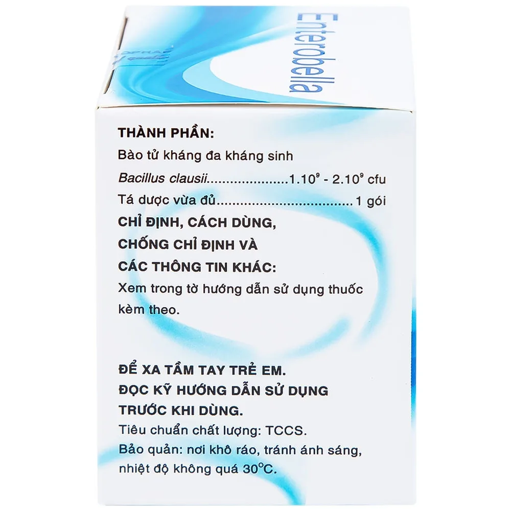Hình ảnh Thuốc bột Enterobella Mekophar điều trị và phòng ngừa rối loạn vi sinh đường ruột (25 gói x 1g)