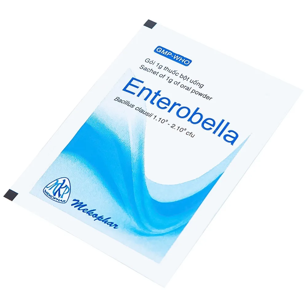 Hình ảnh Thuốc bột Enterobella Mekophar điều trị và phòng ngừa rối loạn vi sinh đường ruột (25 gói x 1g)