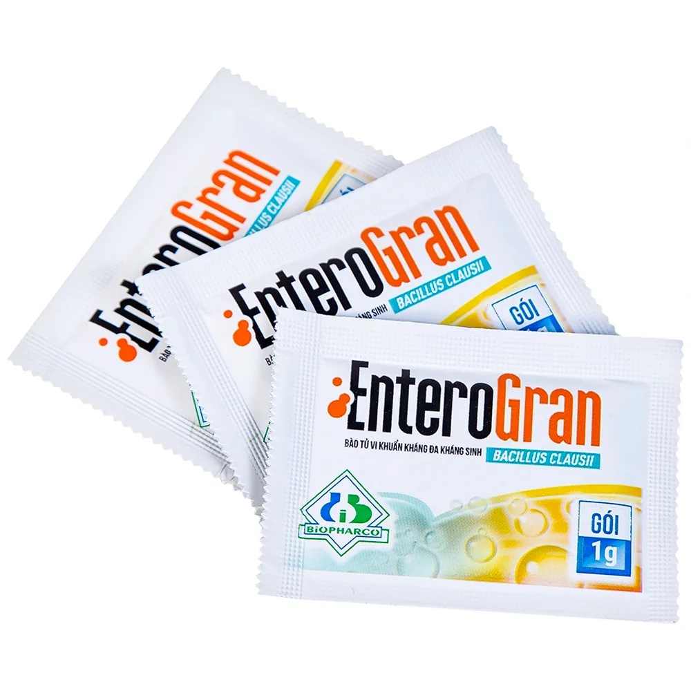 Hình ảnh Thuốc Enterogran Biopharco điều trị và phòng ngừa rối loạn vi sinh đường ruột (20 gói x 1g)