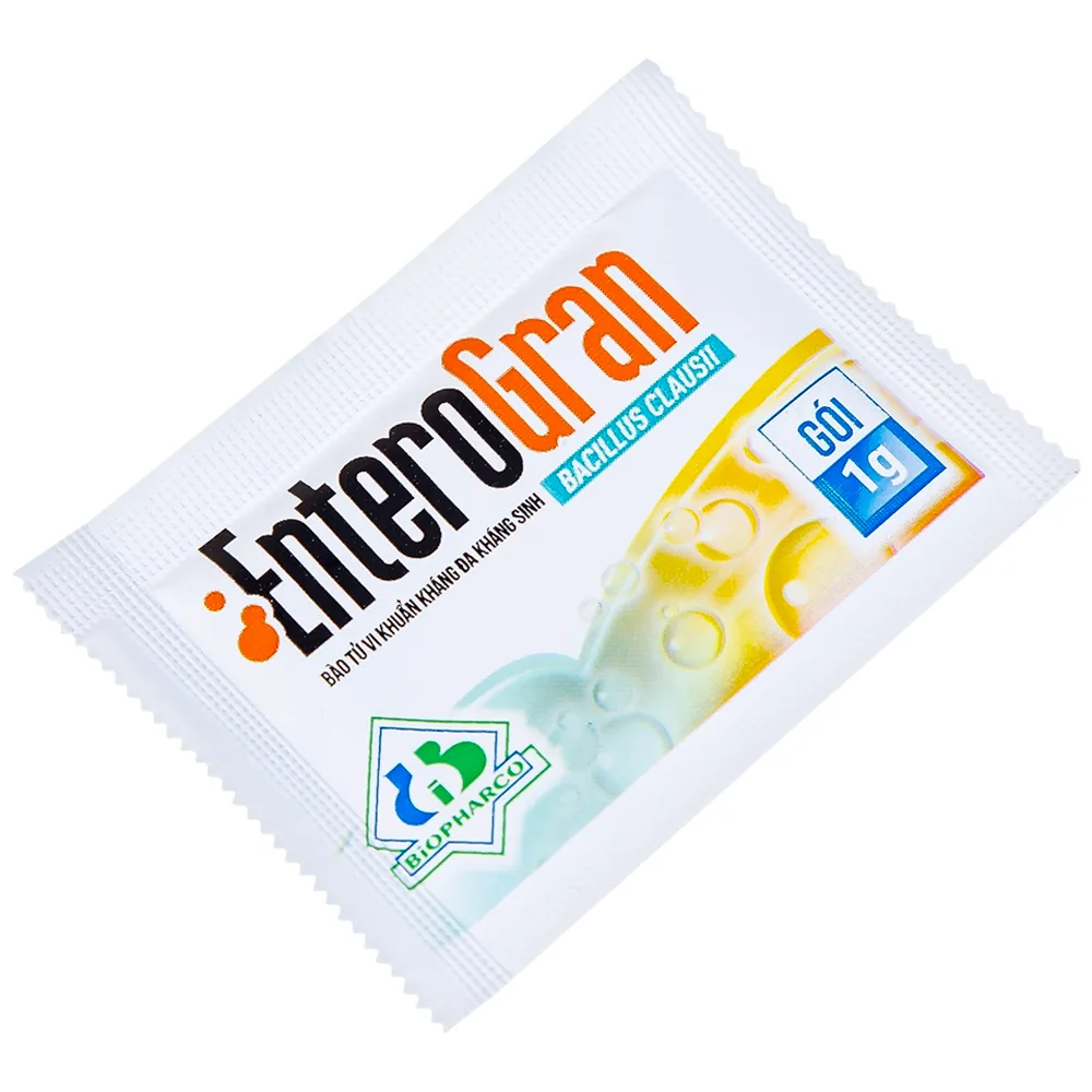 Hình ảnh Thuốc Enterogran Biopharco điều trị và phòng ngừa rối loạn vi sinh đường ruột (20 gói x 1g)