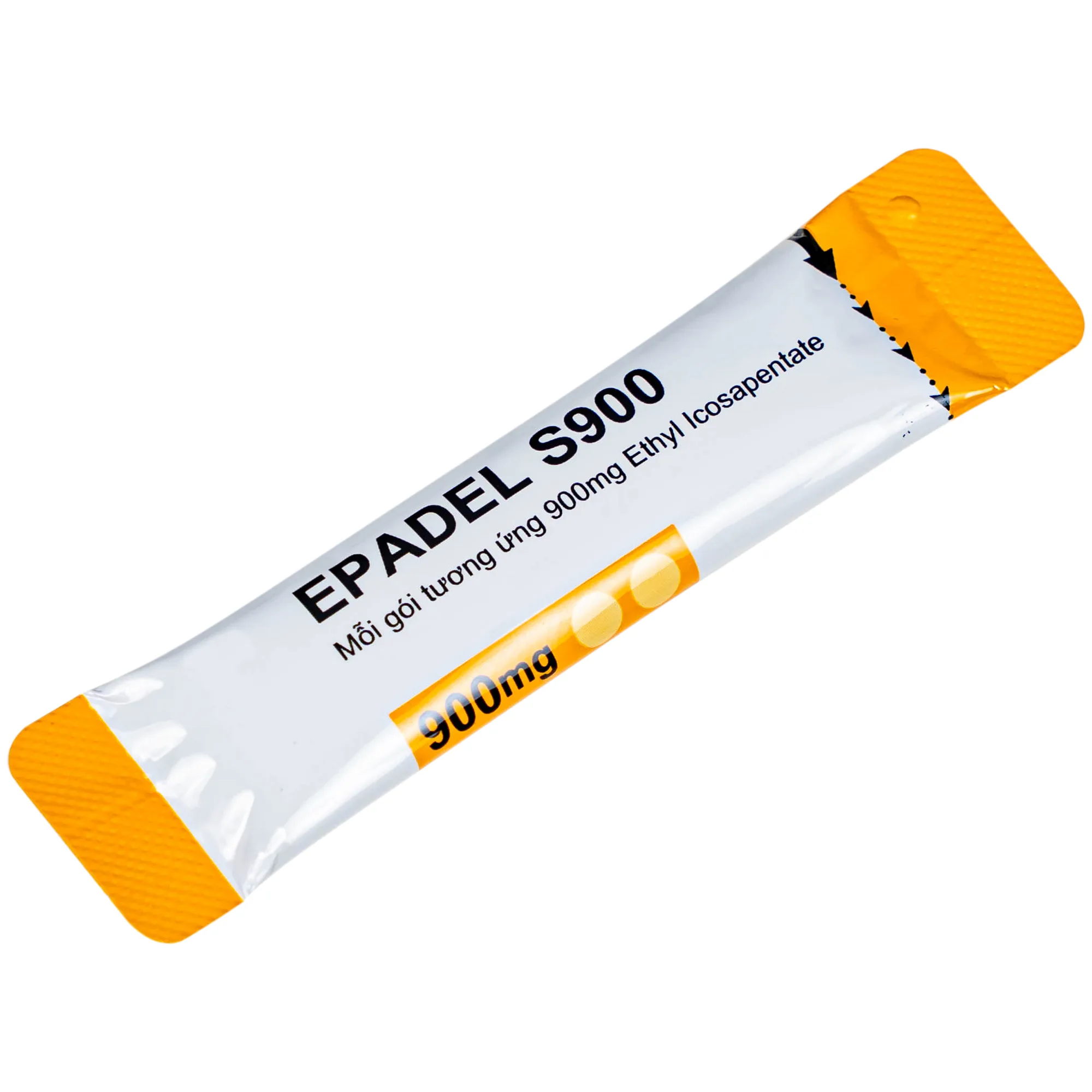 Hình ảnh Thuốc Epadel 900mg Catalent điều trị tăng lipid máu (mỡ máu) và xơ vữa động mạch (84 gói)