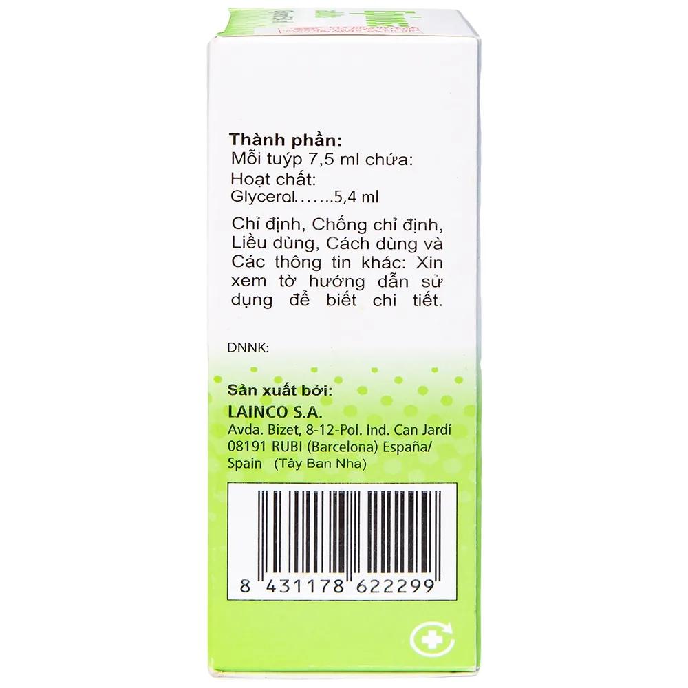 Hình ảnh Dung dịch thụt trực tràng Epirosa Adults Lainco giảm triệu chứng táo bón (6 tuýp x 7.5ml)