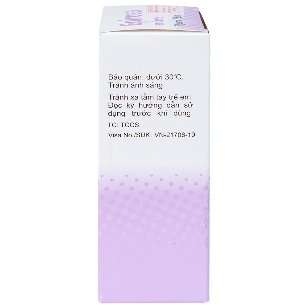 Hình ảnh Dung dịch thụt trực tràng Epirosa Enfants Lainco giảm triệu chứng táo bón (6 tuýp x 2.5ml)