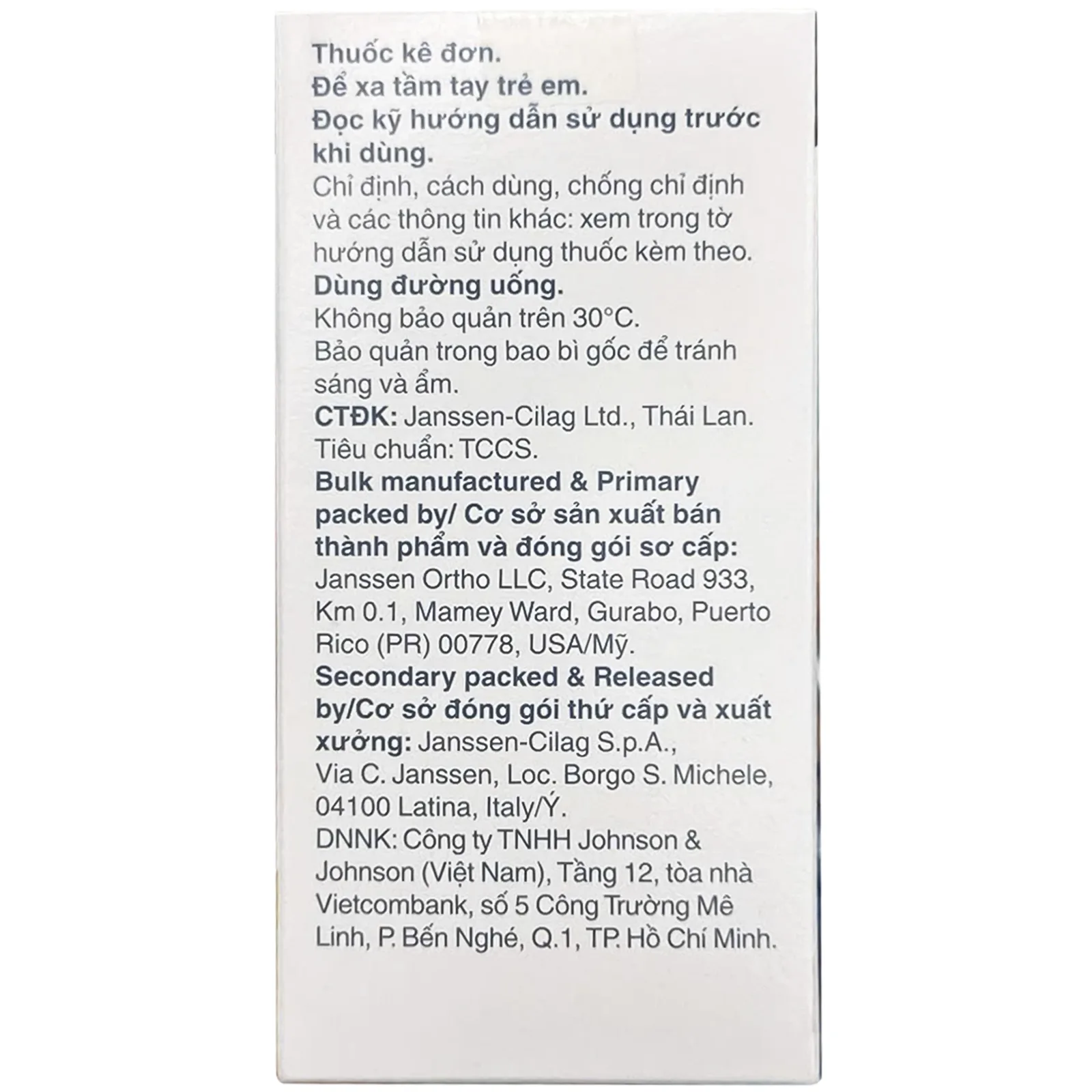 Hình ảnh Thuốc Erleada 60mg Janssen điều trị các bệnh lý về ung thư tuyến tiền liệt (120 viên)