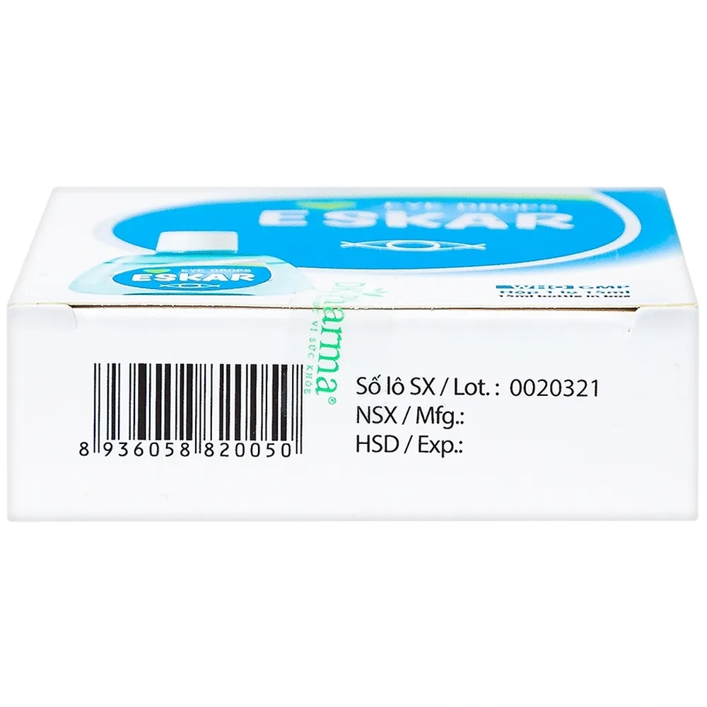 Hình ảnh Thuốc nhỏ mắt Eskar DK Pharma điều trị mỏi mắt, ngứa mắt (15ml)