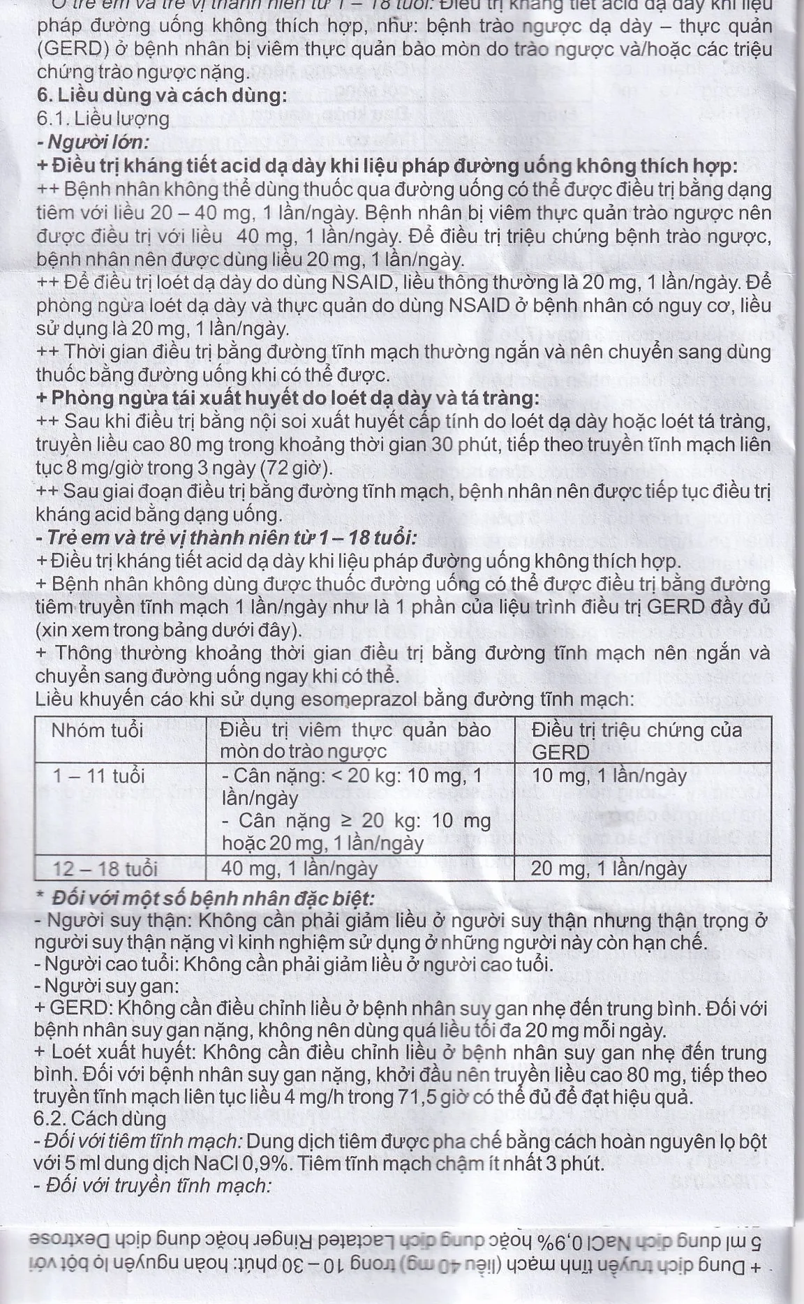 Hình ảnh Thuốc Esogas 40mg Bidiphar điều trị kháng tiết acid dạ dày (1 lọ + 1 ống 5ml)
