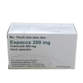 Hình ảnh Thuốc Espacox 200mg giảm triệu chứng trong điều trị thoái hóa khớp, viêm khớp dạng thấp (3 vỉ x 10 viên)