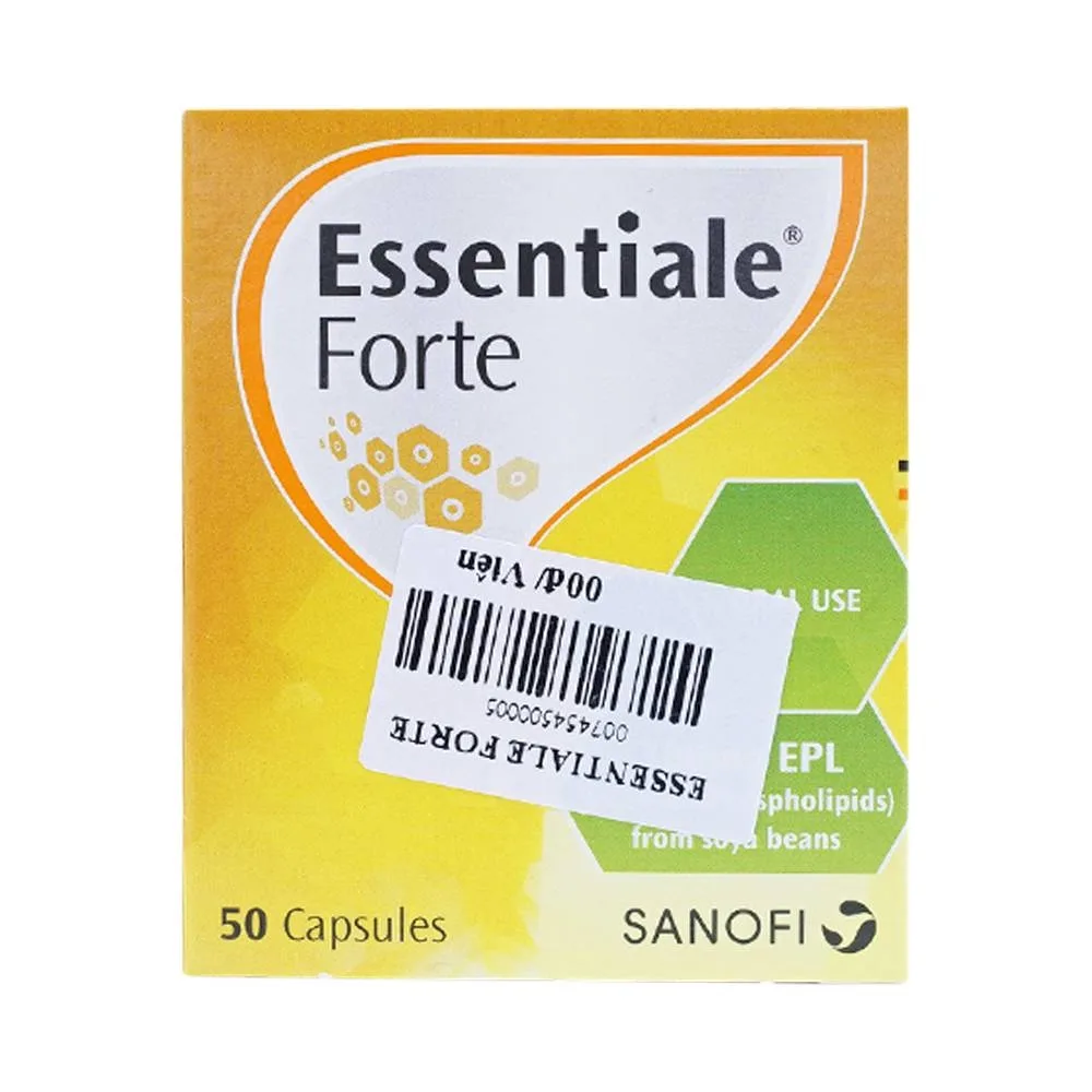 Hình ảnh Thuốc Essentiale Forte 300mg Natterman cải thiện các triệu chứng bệnh lý gan (5 vỉ x 10 viên)