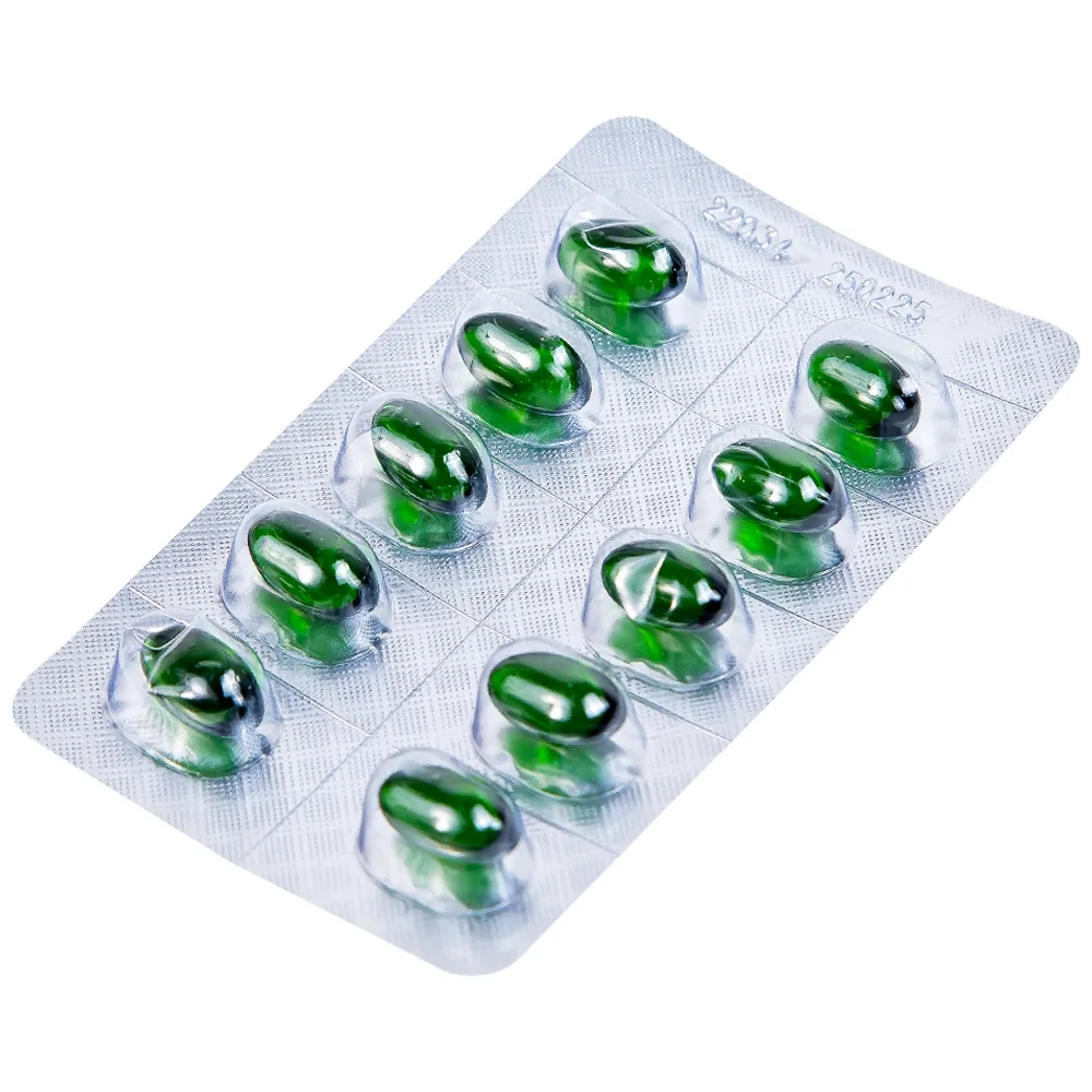 Hình ảnh Viên xông Euca-OPC điều trị cảm mạo, cảm cúm, sát trùng mũi họng (2 vỉ x 10 viên)