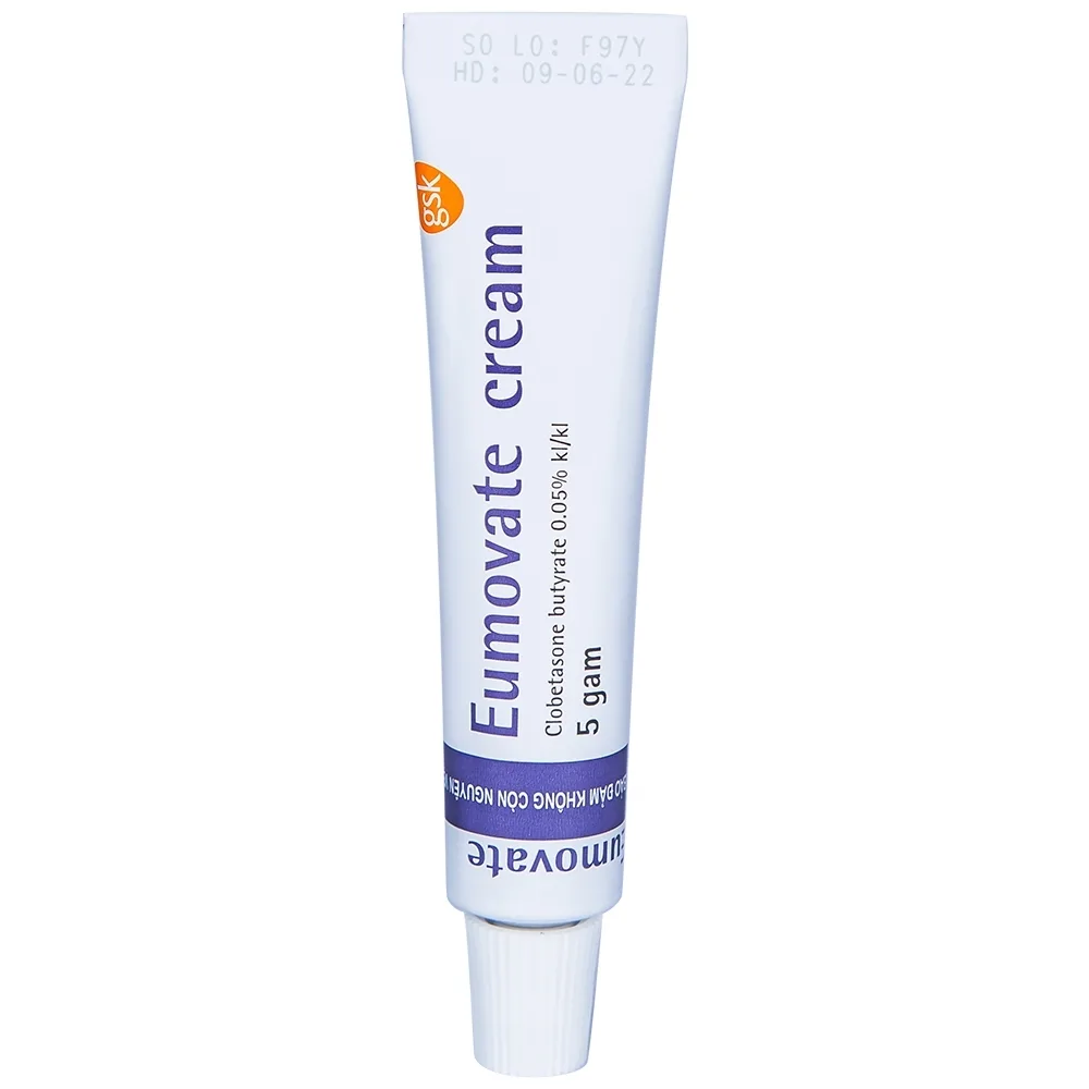 Hình ảnh Kem Eumovate Cream GSK giảm các triệu chứng viêm và ngứa các bệnh về da (5g)