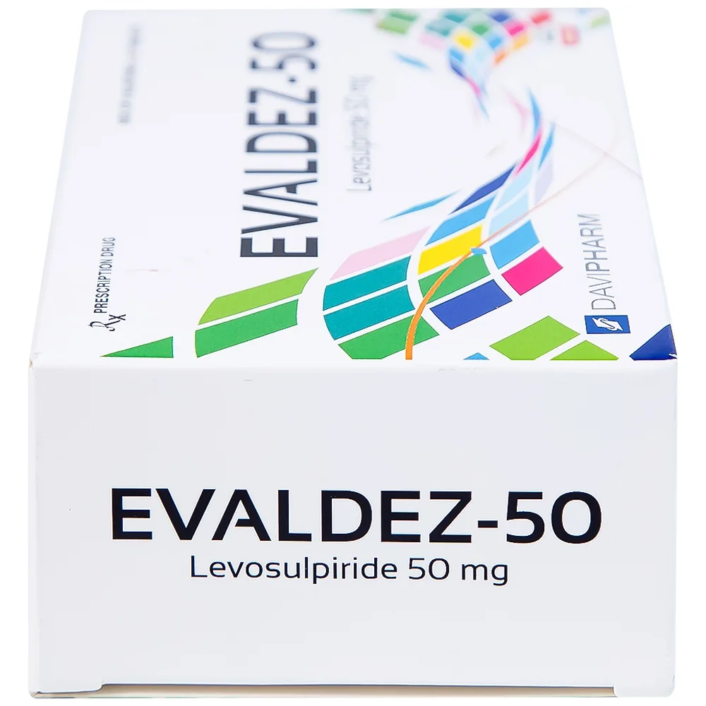 Hình ảnh Thuốc Evaldez 50 Davipharm điều trị trầm cảm (6 vỉ x 10 viên)