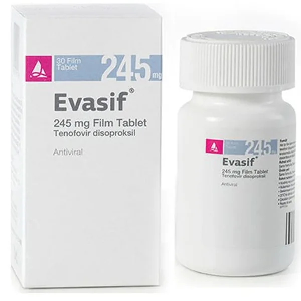 Hình ảnh Thuốc Evasif V-245mg Santa điều trị viêm gan B mạn tính (30 viên)