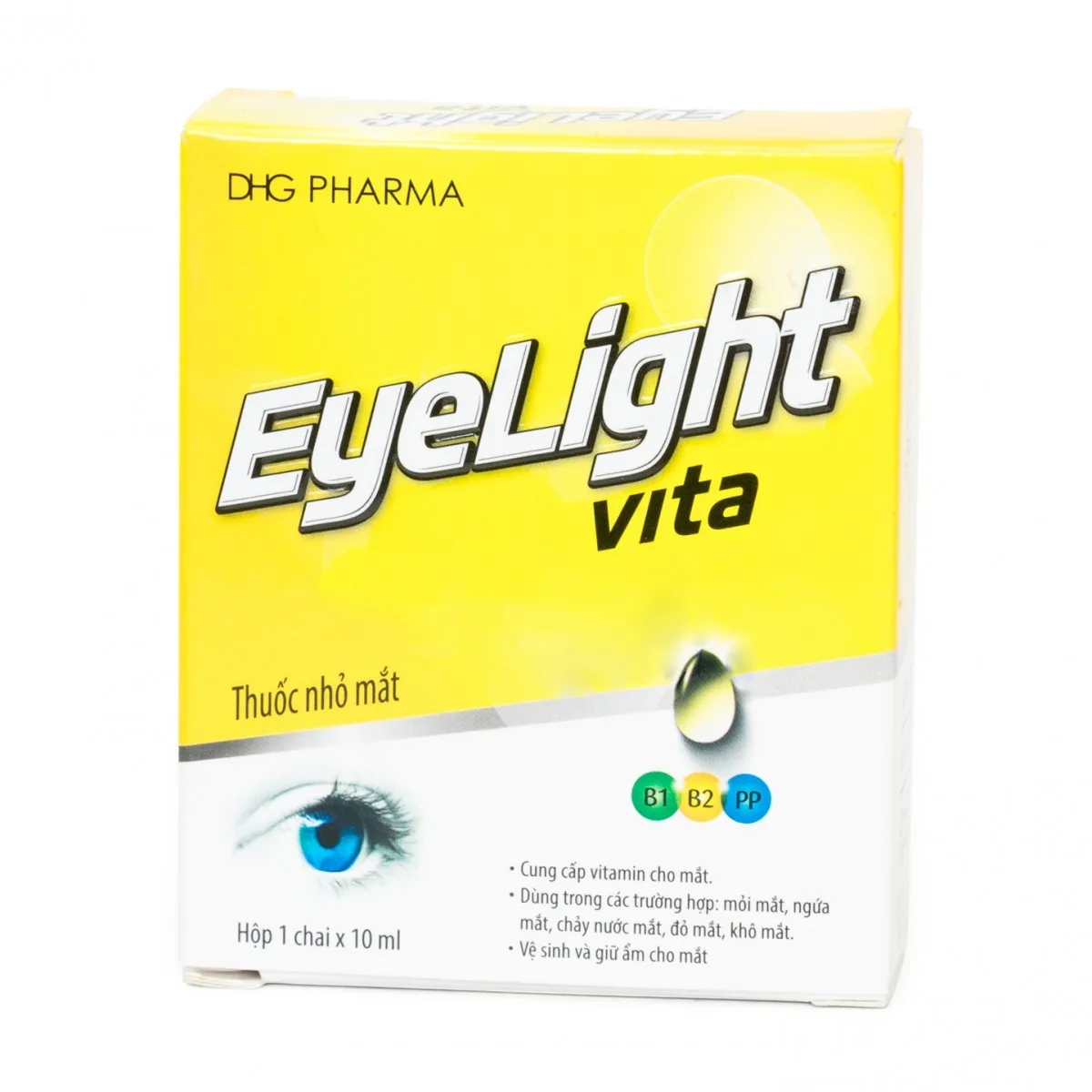 Hình ảnh Thuốc nhỏ mắt Eyelight Vita DHG cung cấp Vitamin cho mắt (10ml)
