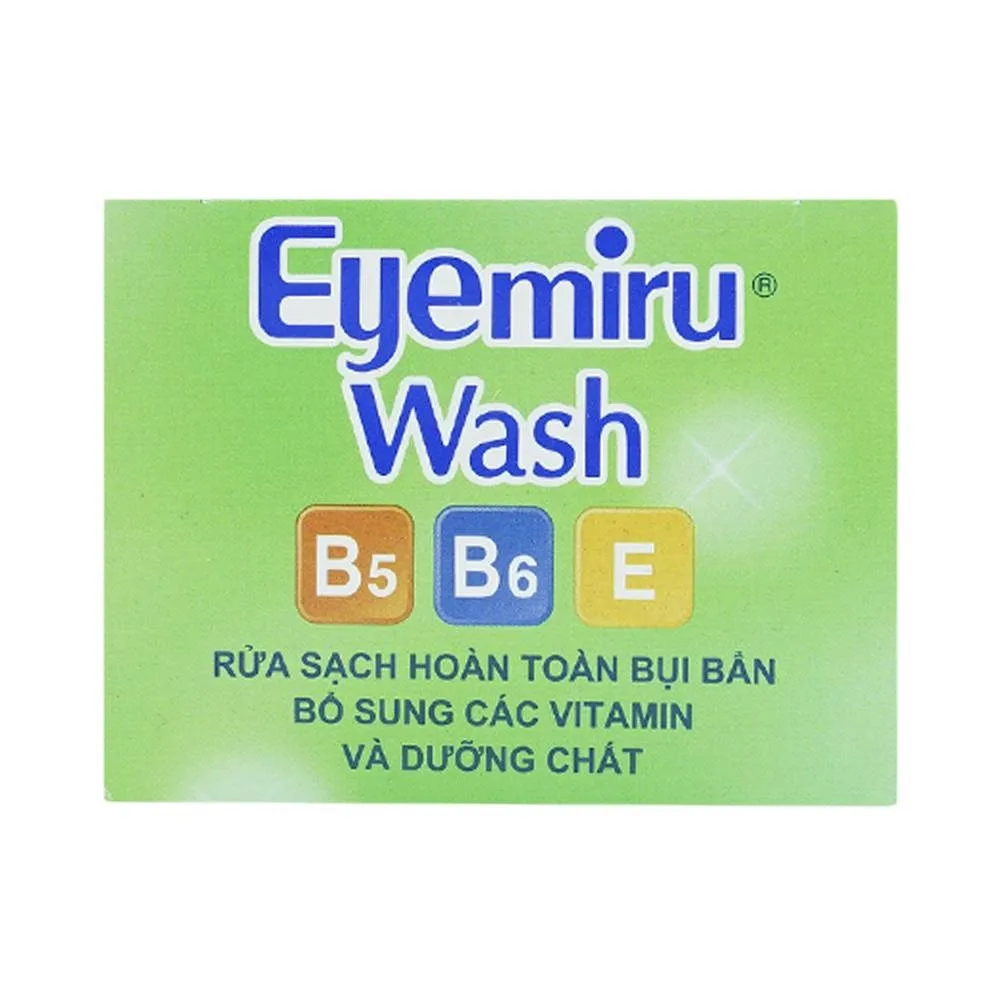 Hình ảnh Dung dịch rửa mắt Eyemiru Wash Nitto Medic phòng chống bệnh về mắt (500ml)