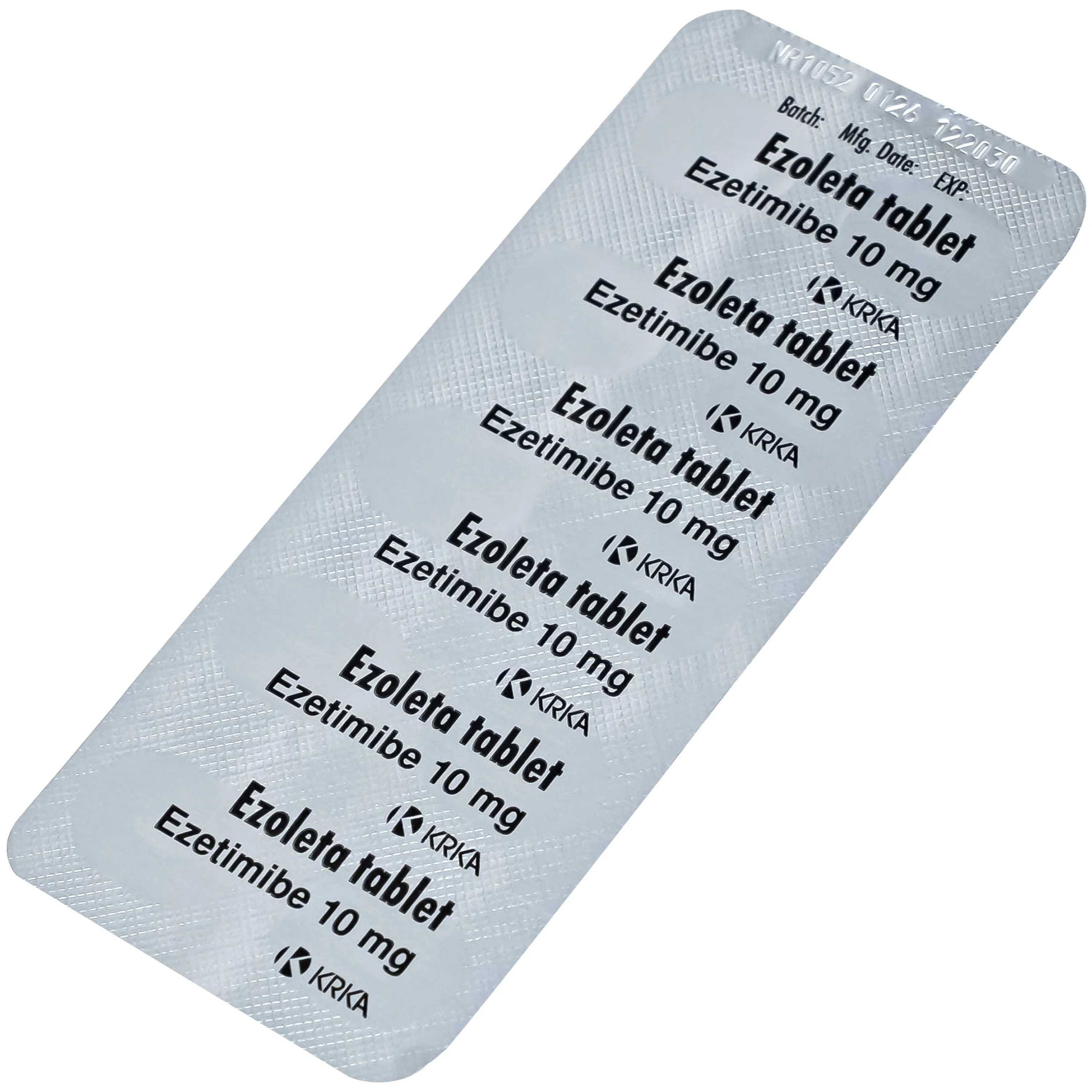 Hình ảnh Thuốc Ezoleta 10mg Krka điều trị tăng cholesterol máu (3 vỉ x 10 viên)