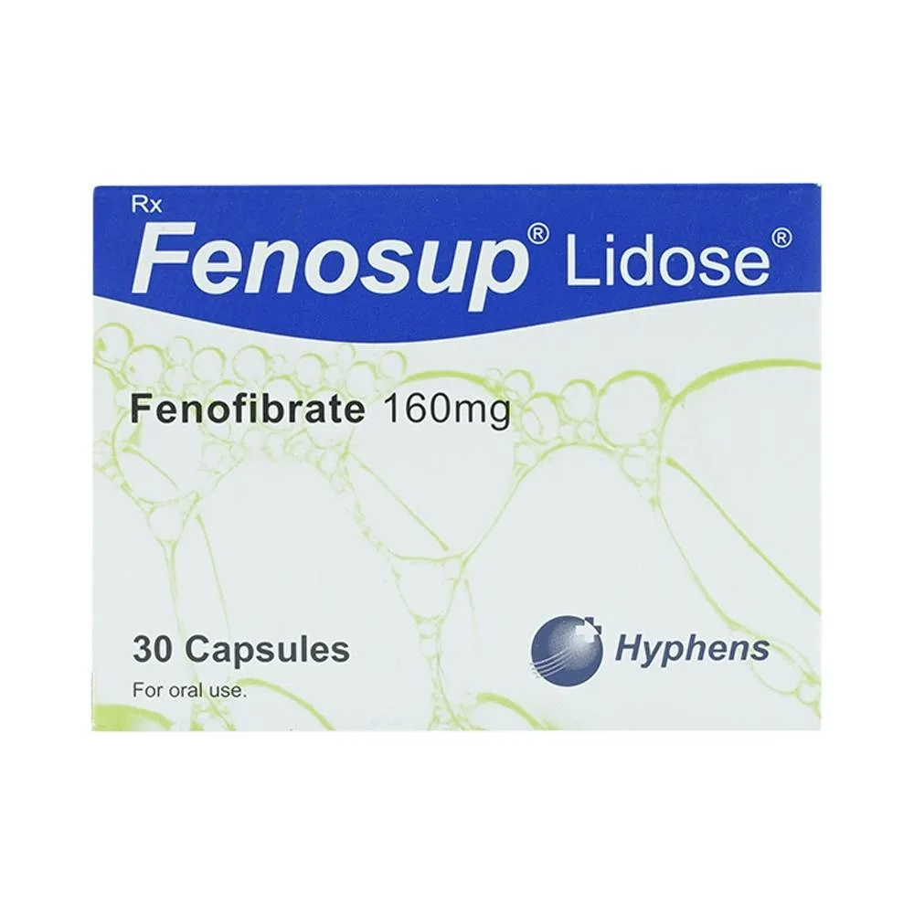 Hình ảnh Thuốc Fenosup Hyphens điều trị cholesterol máu và triglycerid máu cao (3 vỉ x 10 viên)