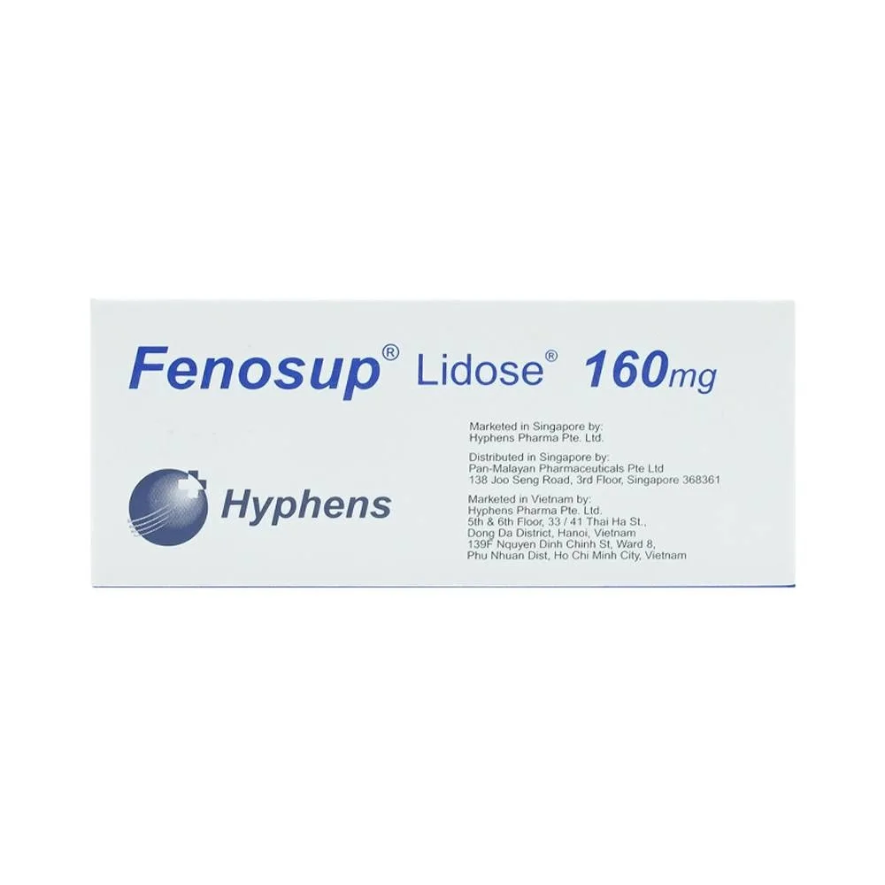 Hình ảnh Thuốc Fenosup Hyphens điều trị cholesterol máu và triglycerid máu cao (3 vỉ x 10 viên)