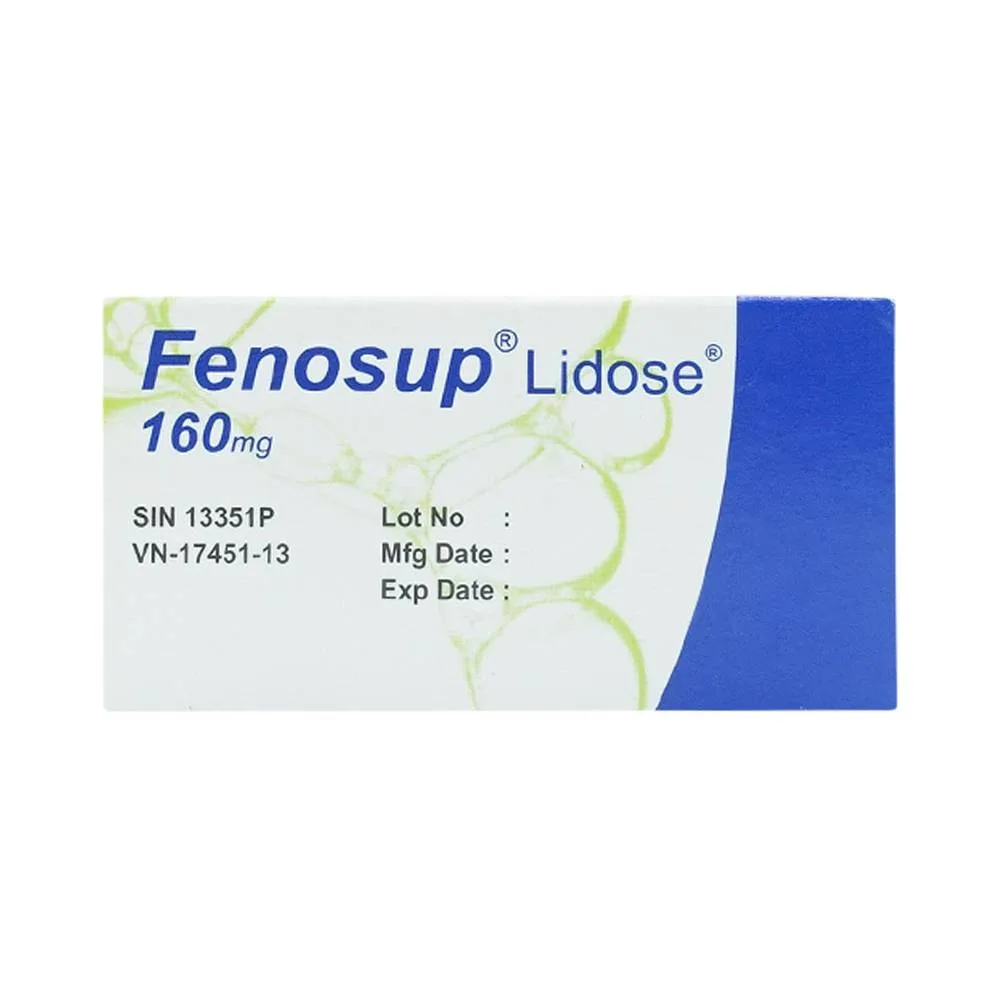 Hình ảnh Thuốc Fenosup Hyphens điều trị cholesterol máu và triglycerid máu cao (3 vỉ x 10 viên)