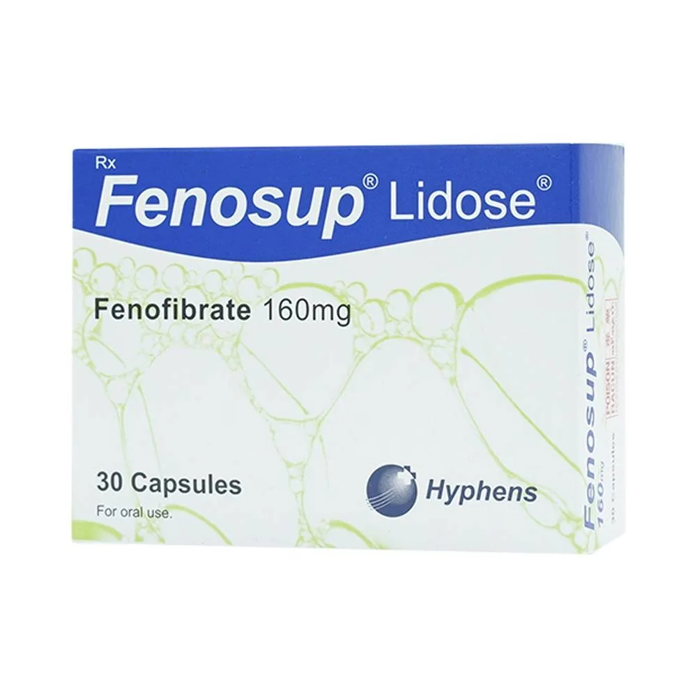 Hình ảnh Thuốc Fenosup Hyphens điều trị cholesterol máu và triglycerid máu cao (3 vỉ x 10 viên)