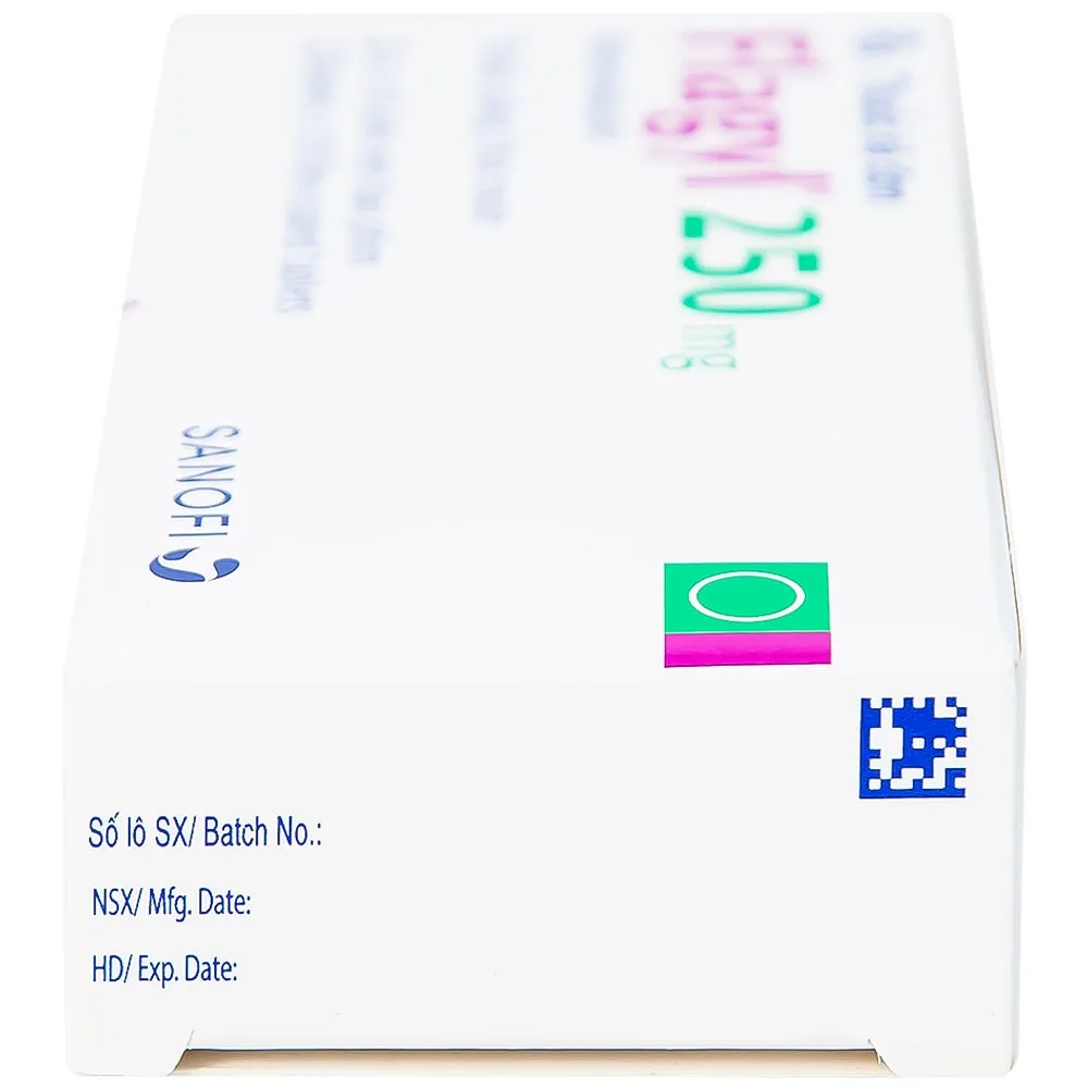 Hình ảnh Thuốc Flagyl 250mg Sanofi điều trị nhiễm khuẩn (2 vỉ x 10 viên)
