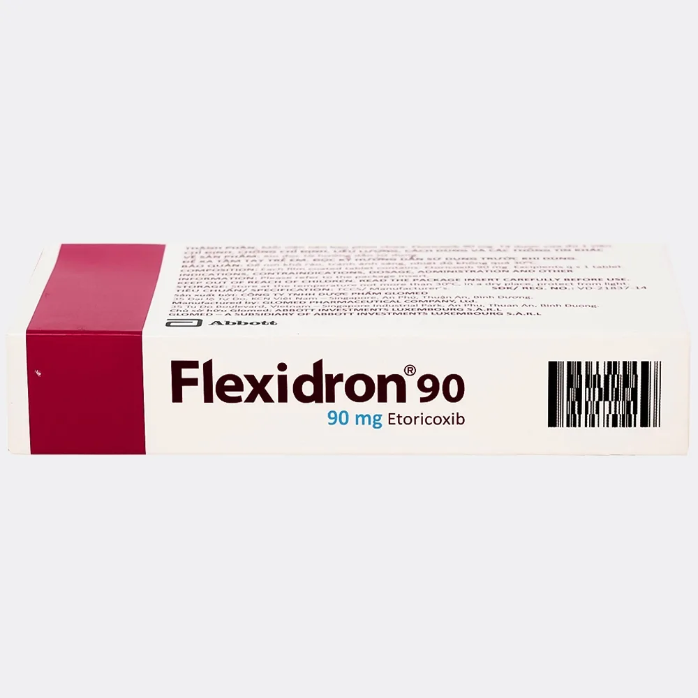 Hình ảnh Thuốc Flexidron 90 Abbott giảm triệu chứng của viêm xương khớp, viêm khớp dạng thấp (3 vỉ x 10 viên)