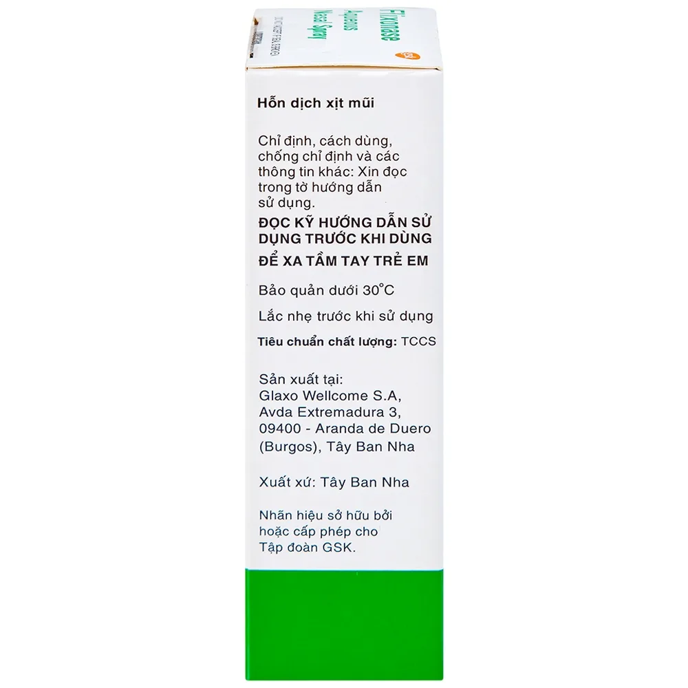 Hình ảnh Xịt mũi Flixonase 0.05% GSK điều trị viêm mũi dị ứng (60 liều)