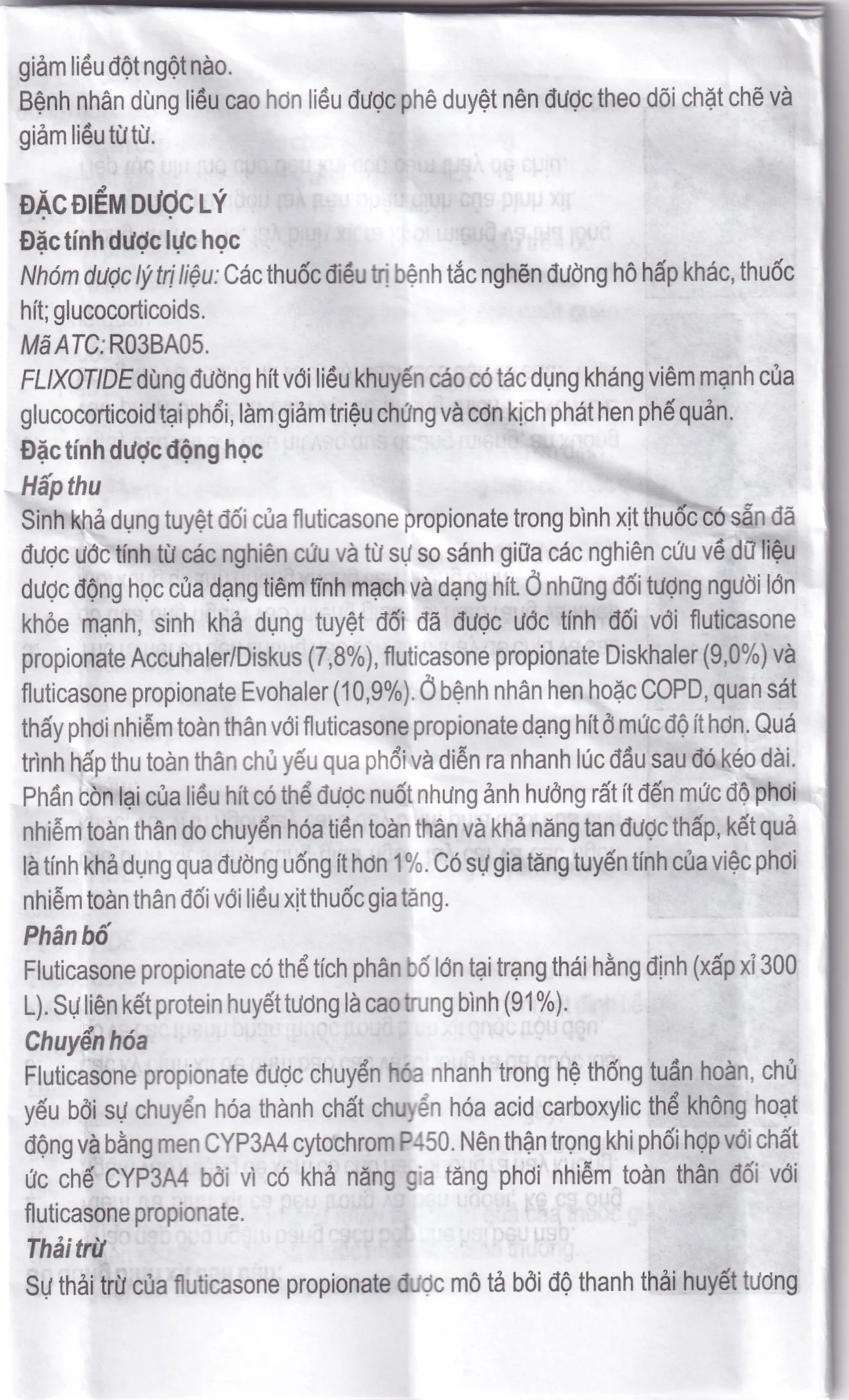 Hình ảnh Khí dung Flixotide 125mcg GSK điều trị hen phế quản (120 liều)