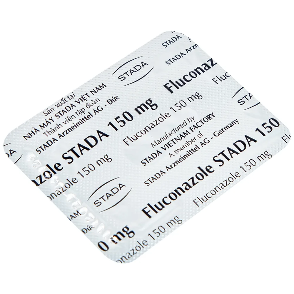 Hình ảnh Thuốc Fluconazole Stada 150mg điều trị nhiễm nấm (1 vỉ x 1 viên)