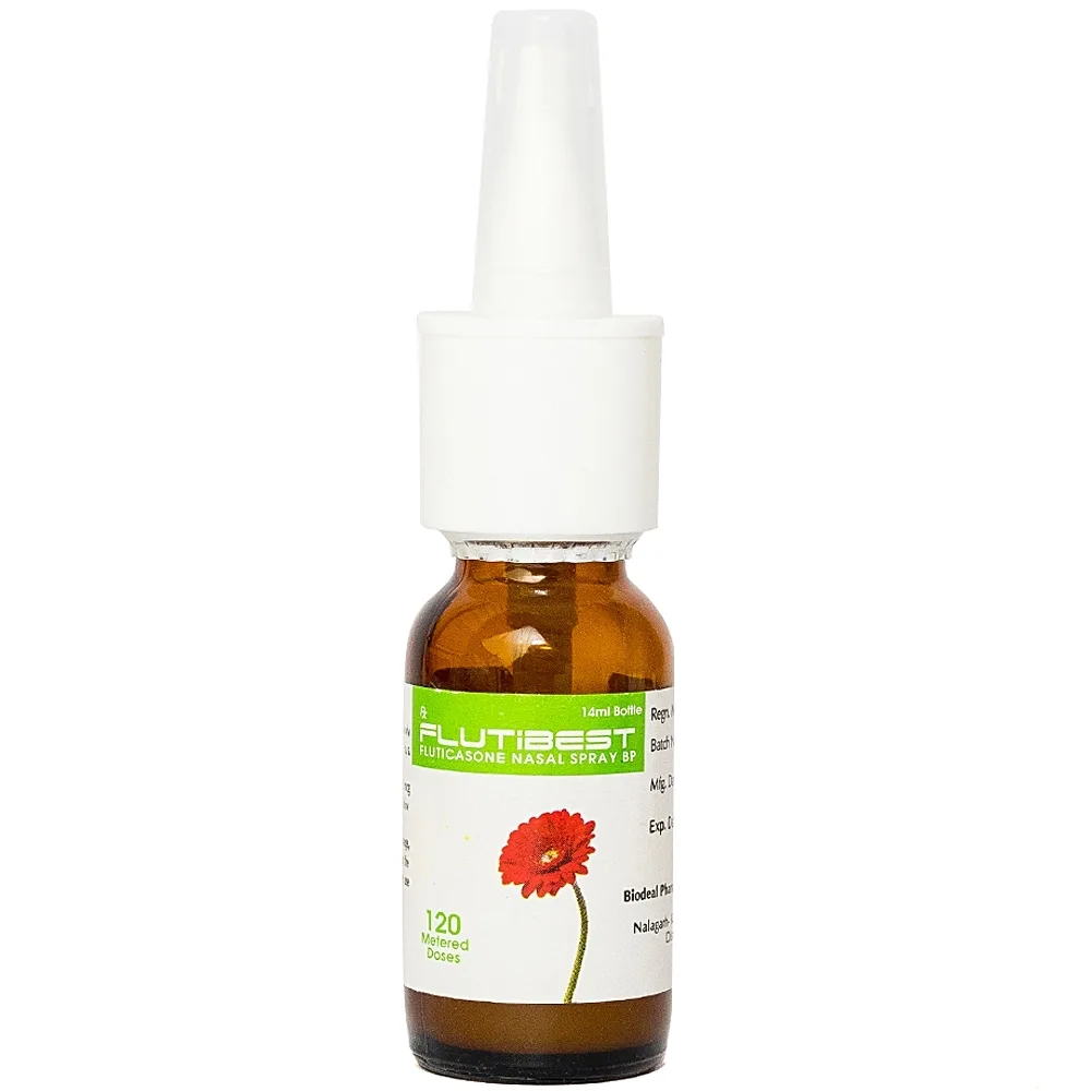 Hình ảnh Xịt mũi Flutibest Biodeal điều trị viêm mũi dị ứng (120 liều)