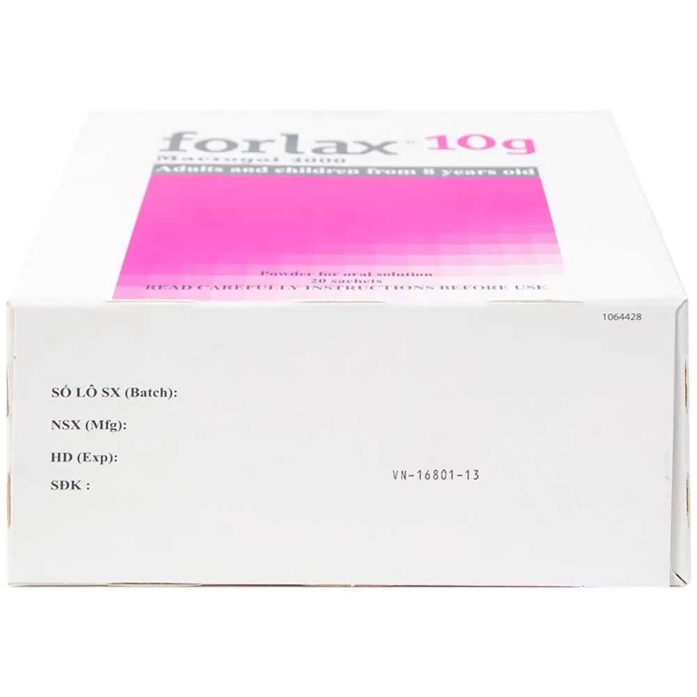 Hình ảnh Bột Forlax Ipsen điều trị táo bón (20 gói)