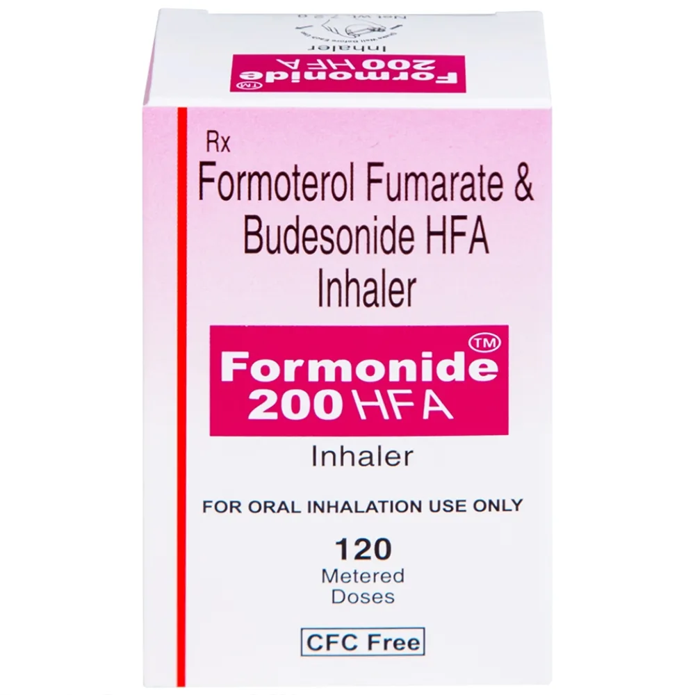 Hình ảnh Thuốc hít khí dung Formonide 200 HFA Cadila điều trị hen suyễn (120 liều)