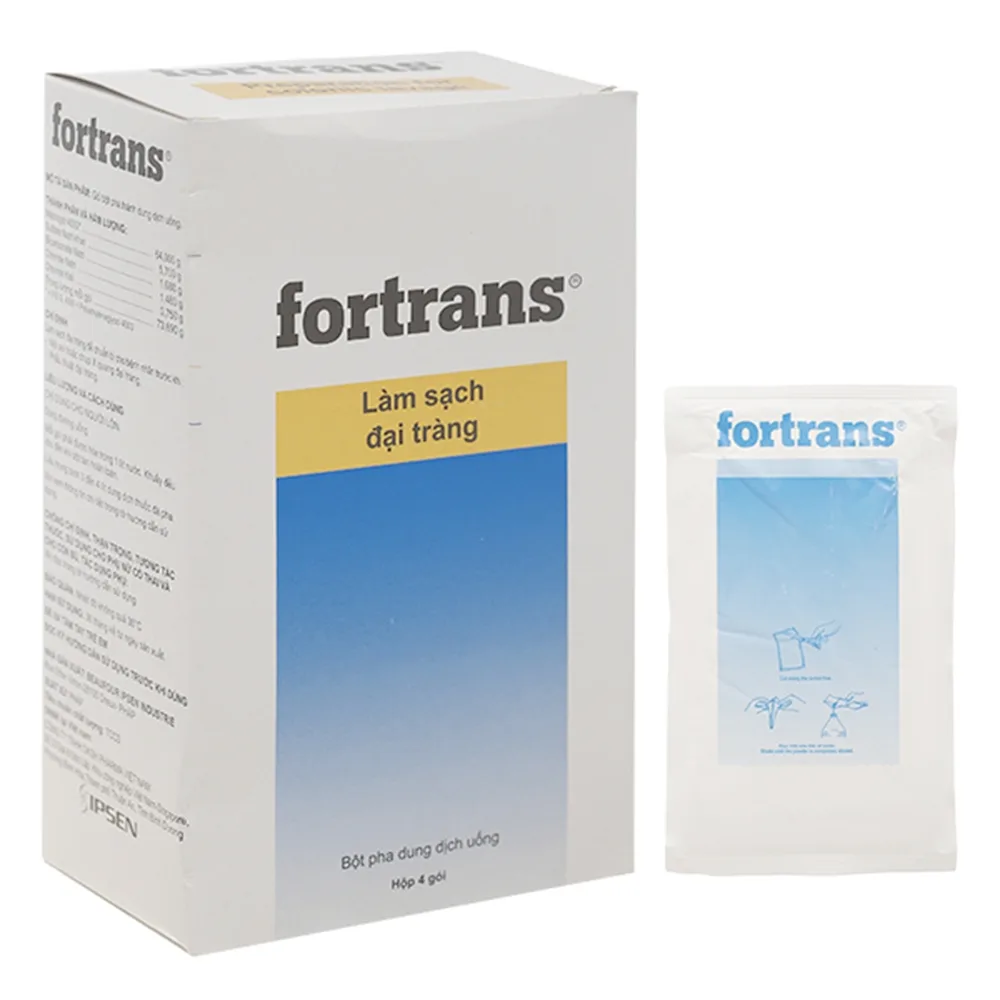 Hình ảnh Bột Fortrans Ipsen làm sạch đại tràng (4 gói)