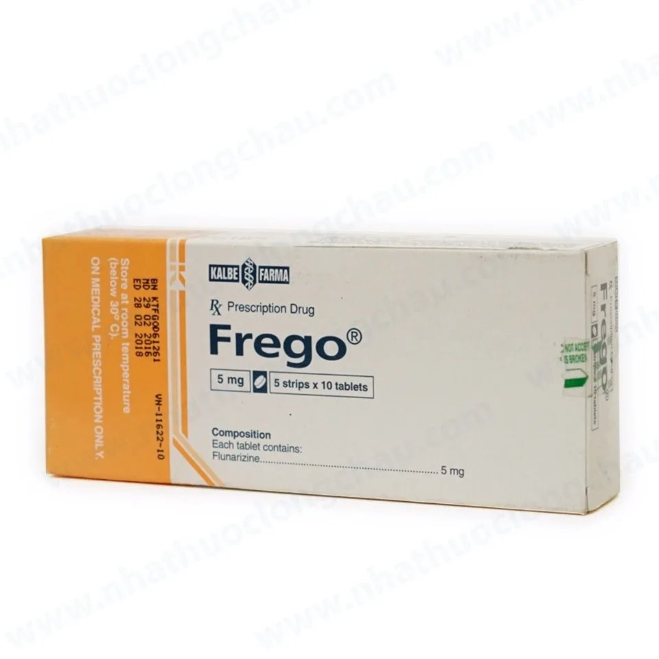 Hình ảnh Thuốc Frego Kalbe điều trị dự phòng cơn đau nửa đầu (5 vỉ x 10 viên)