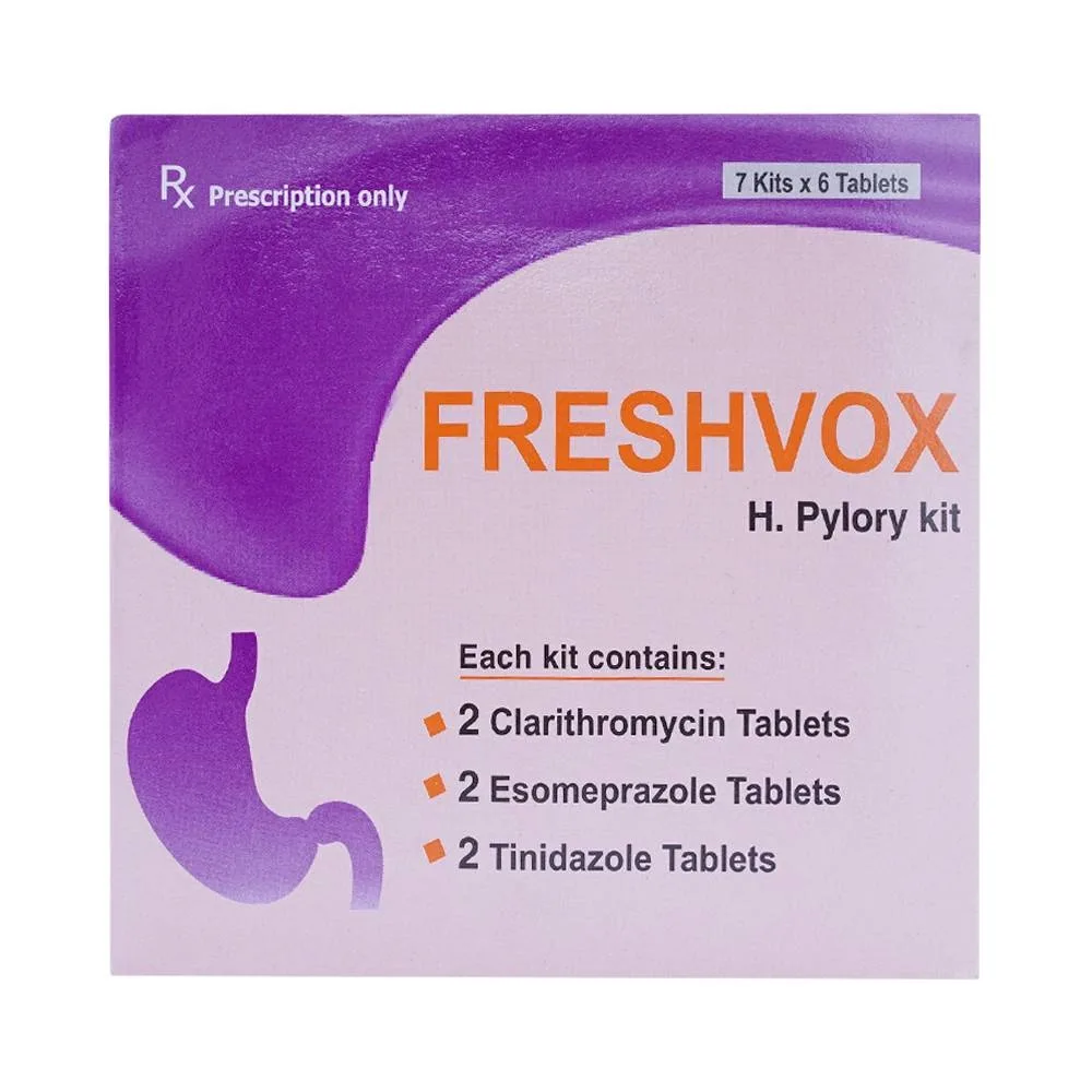 Hình ảnh Thuốc Freshvox ACME điều trị viêm dạ dày cấp và mạn tính (7 vỉ x 6 viên)