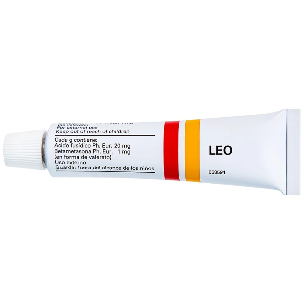 Hình ảnh Kem Fucicort LEO điều trị viêm da nhiễm khuẩn (15g)