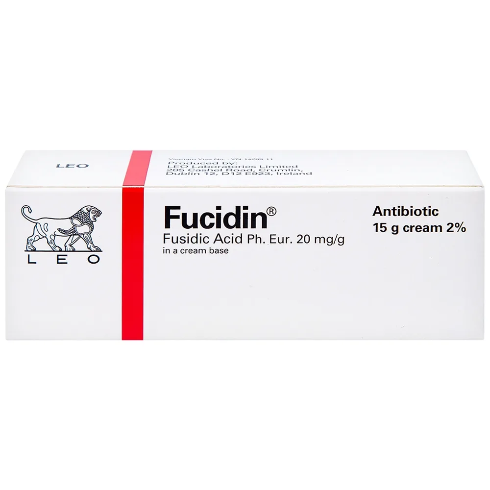 Hình ảnh Kem Fucidin LEO điều trị nhiễm khuẩn (15g)