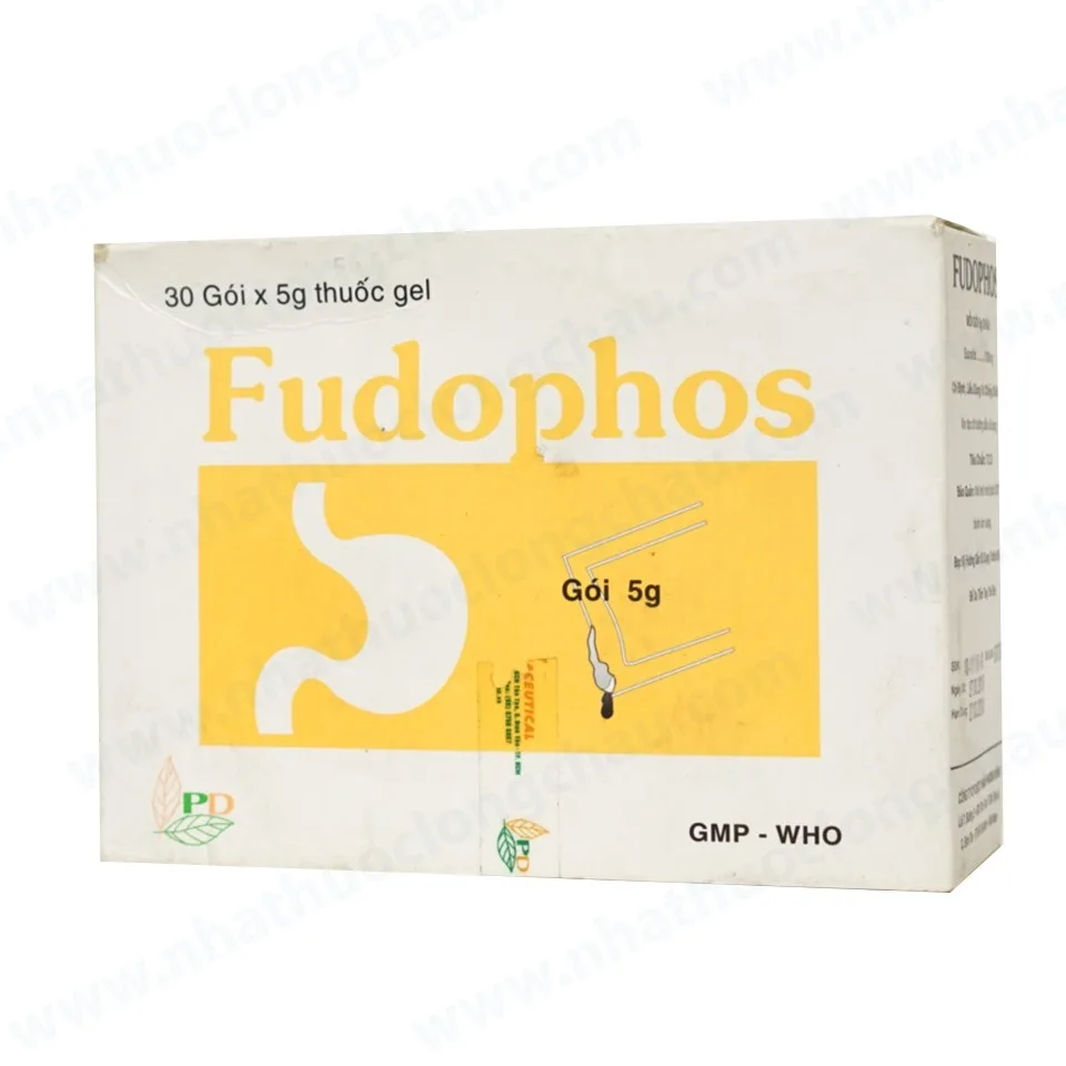 Hình ảnh Hỗn dịch uống Fudophos Phương Đông điều trị loét dạ dày tá tràng (30 gói x 5g)