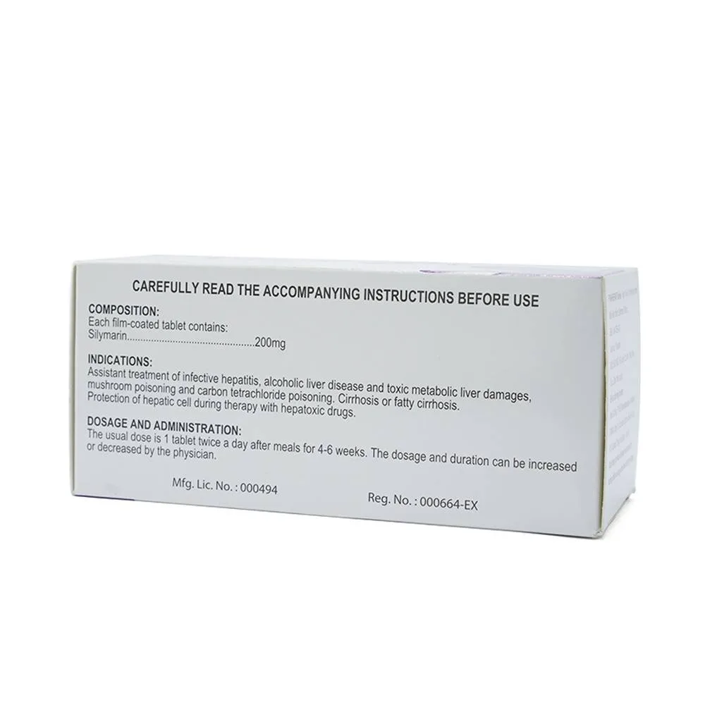 Hình ảnh Thuốc Fynkhepar 200mg Fynk điều trị hỗ trợ các bệnh về gan do nhiễm độc (10 vỉ x 10 viên)