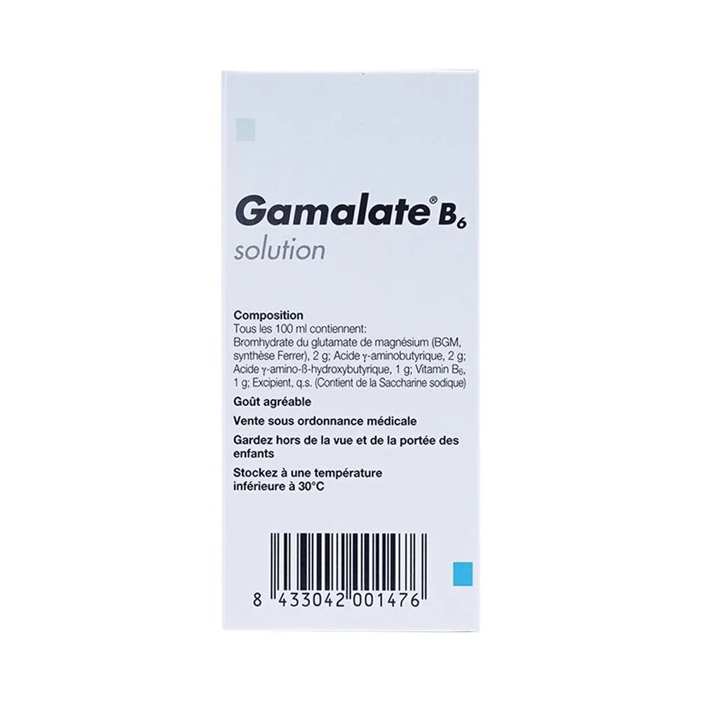 Hình ảnh Dung dịch Gamalate B6 điều trị suy nhược thần kinh (80ml)
