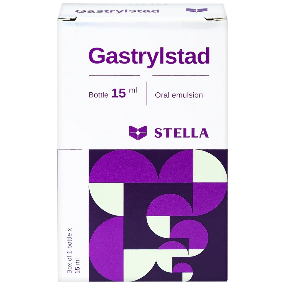 Hình ảnh Hỗn dịch Gastrylstad Stella điều trị khó tiêu, trào ngược dạ dày, thực quản (15ml)