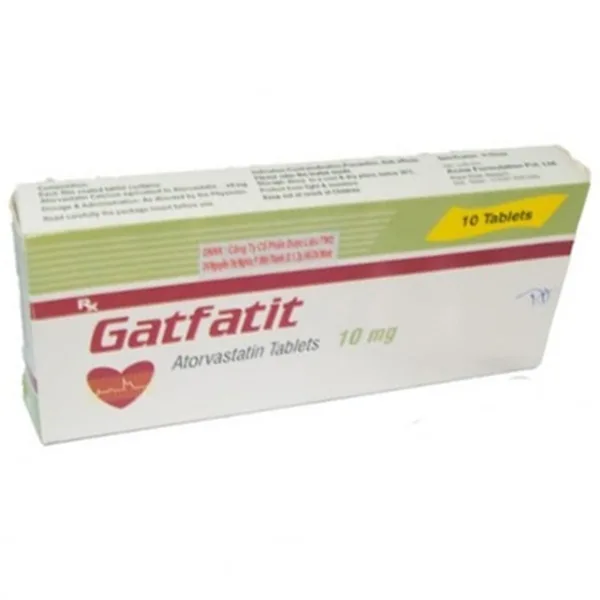 Hình ảnh Thuốc Gatfatit Acme giảm cholesterol toàn phần (3 vỉ x 10 viên)