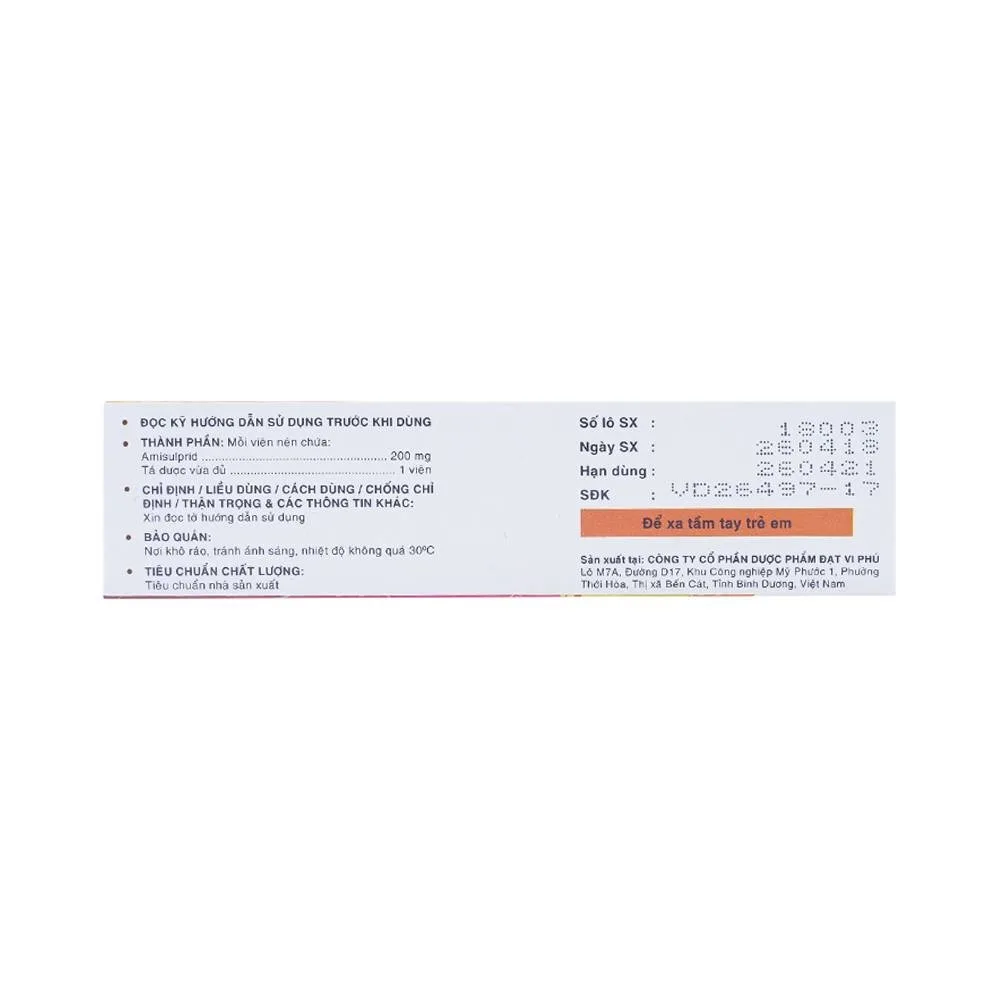 Hình ảnh Thuốc GayaX Davipharm điều trị tâm thần phân liệt (4 vỉ x 7 viên)