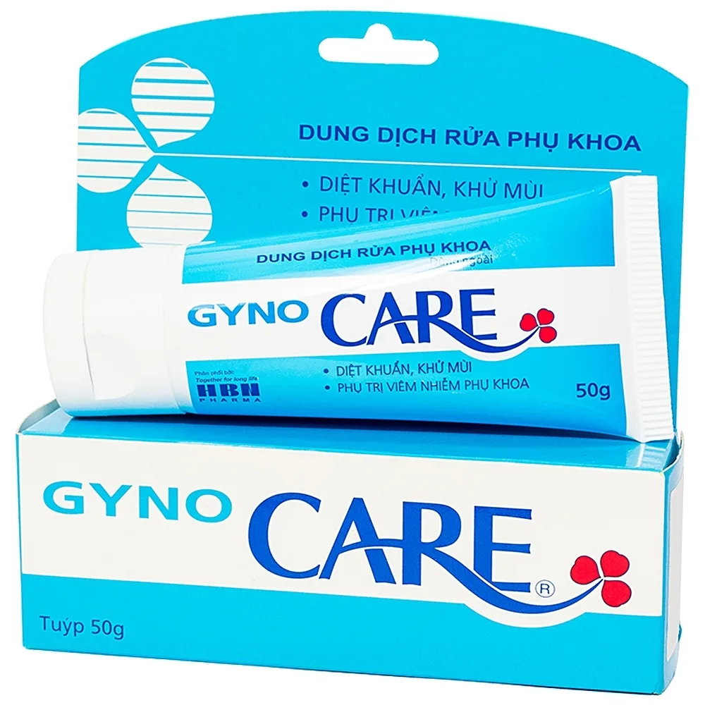 Hình ảnh Dung dịch rửa phụ khoa Gyno Care HBN Pharma diệt khuẩn, khử mùi, phụ trị viêm nhiễm phụ khoa (50g)