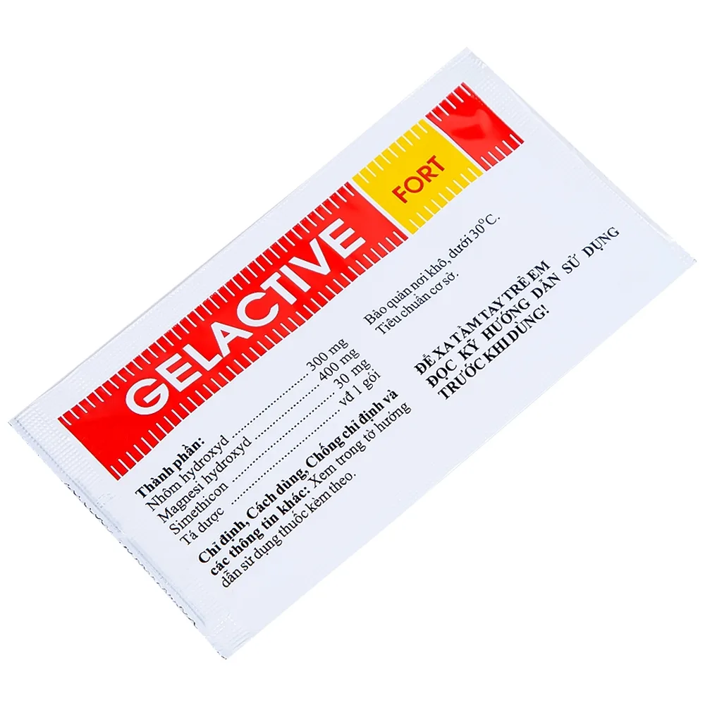 Hình ảnh Hỗn dịch uống Gelactive Fort Hasan làm dịu các triệu chứng trong rối loạn tiêu hóa (30 gói x 10ml)