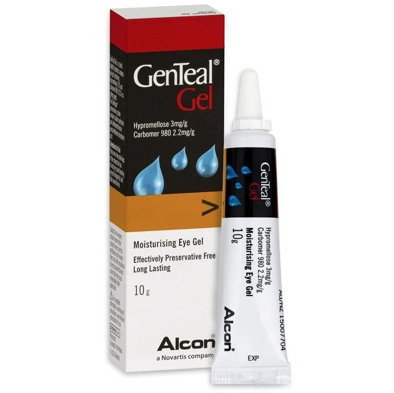 Hình ảnh Gel Genteal Alcon làm dịu cảm giác khô do đeo kính áp tròng, khói, gió (10g)