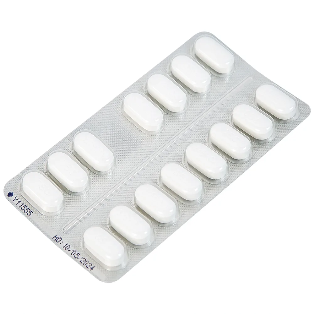 Hình ảnh Thuốc Glucophage XR 750mg Merck điều trị tiểu đường típ 2 (2 vỉ x 15 viên)