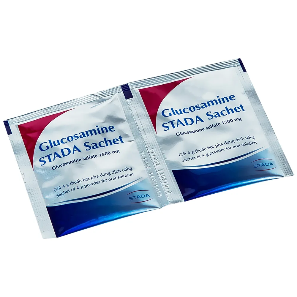 Hình ảnh Thuốc Glucosamine Stada 1500mg hỗ trợ giảm triệu chứng của thoái hóa khớp gối (30 gói)